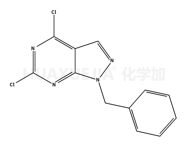 1-苄基-4,6-二氯-1H-吡唑并[3,4-d]嘧啶