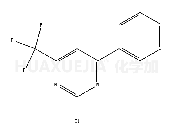 • Pyrimidine, 2-chloro-4-phenyl-6-(trifluoromethyl)-