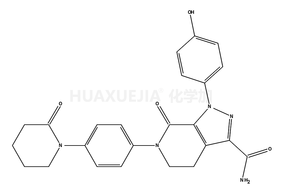1-(4-羟基苯基)-7-氧代-6-(4-(2-氧代-1-哌啶基)苯基)-4,5,6,7-四氢-1H-吡唑并[3,4-c]吡啶-3-羧酰胺