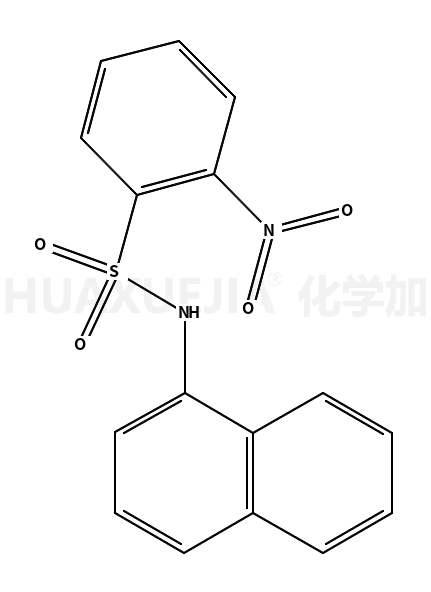 Benzenesulfonamide, N-1-naphthalenyl-2-nitro-