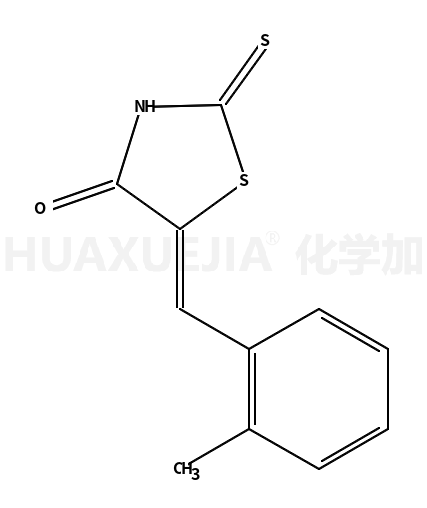 5-(2-甲基-苯亚甲基)-2-硫代-四氢噻唑-4-酮