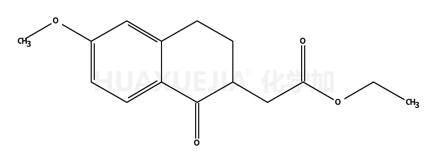 Ethyl (6-methoxy-1-oxo-1,2,3,4-tetrahydro-2-naphthalenyl)acetate