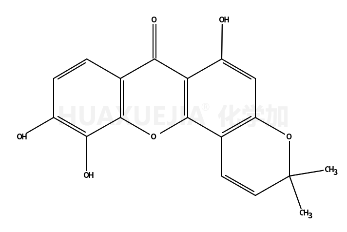 6,10,11-trihydroxy-3,3-dimethyl-3H,7H-pyrano[2,3-c]xanthen-7-one