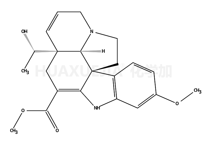 Methyl (5α,12β,19α,20R)-20-hydroxy-16-methoxy-2,3,6,7-tetradehydr oaspidospermidine-3-carboxylate