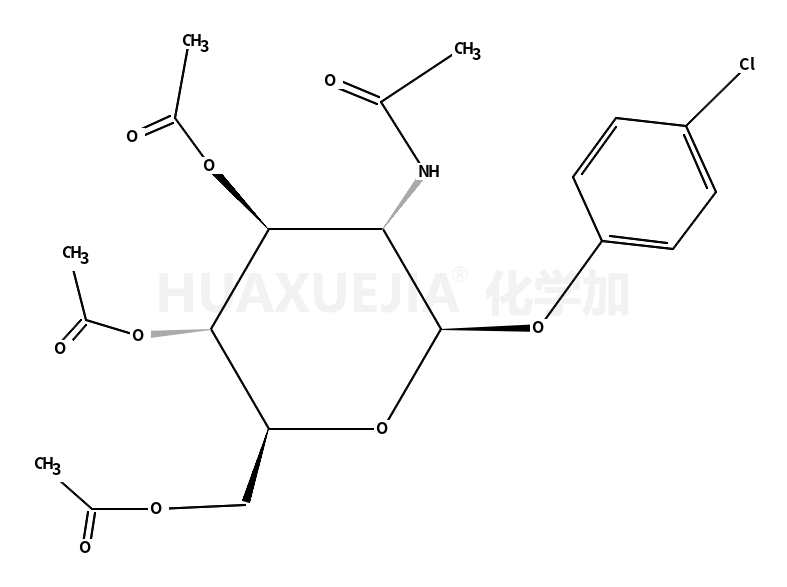 4-氯苯基-2-乙酰氨基-3,4,6-三-氧-乙酰基-2-脱氧-Β-D-葡萄糖苷