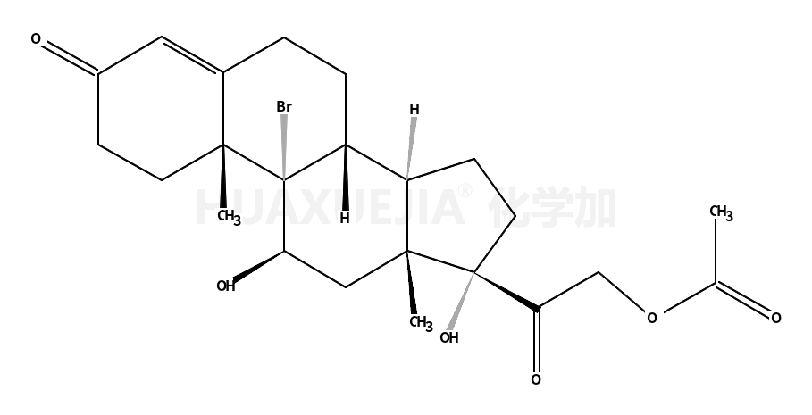 21-乙酰氧基-9Α-溴-11Β,17Α-二羟基孕甾-4-烯-3,20-二酮