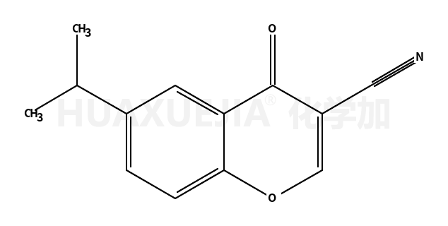 6-异丙基-4-氧代-4H-1-苯并吡喃-3-甲腈