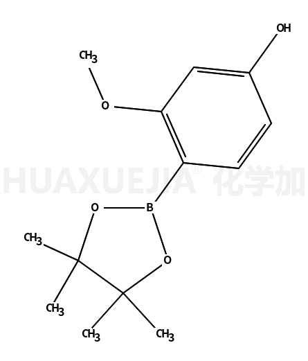 3-甲氧基-4-(4,4,5,5-四甲基-1,3,2-二噁硼烷-2-基)苯酚