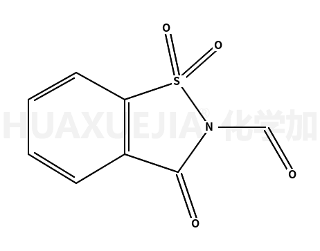 1,1,3-trioxo-1,2-benzothiazole-2-carbaldehyde