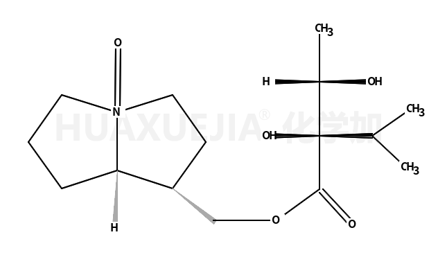 [(1S,8S)-4-oxido-2,3,5,6,7,8-hexahydro-1H-pyrrolizin-4-ium-1-yl]methyl (2R)-2-hydroxy-2-(1-hydroxyethyl)-3-methylbutanoate