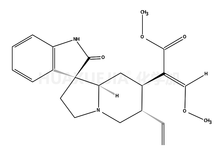 methyl (E)-2-[(3S,6'R,7'S,8'aS)-6'-ethenyl-2-oxospiro[1H-indole-3,1'-3,5,6,7,8,8a-hexahydro-2H-indolizine]-7'-yl]-3-methoxyprop-2-enoate