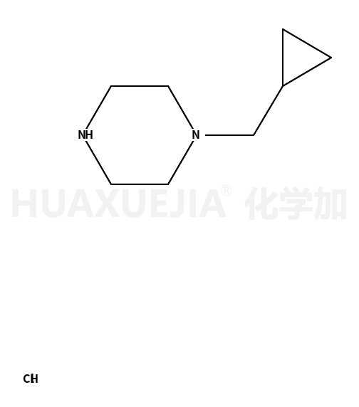 1-(Cyclopropylmethyl)piperazine hydrochloride (1:1)