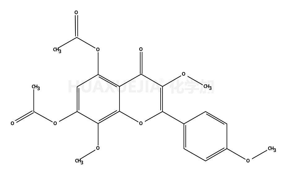 5,7-Diacetoxy-3,4',8-trimethoxyf