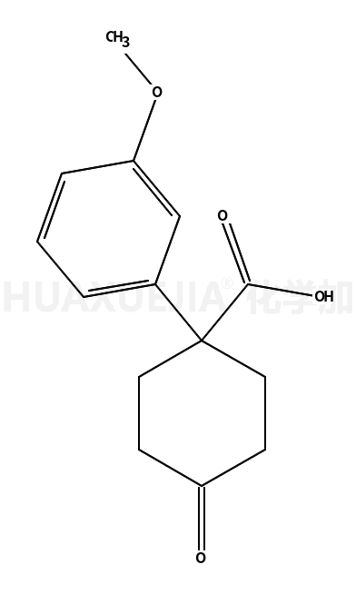 1-(3-甲氧基苯基)-4-氧代环己烷羧酸