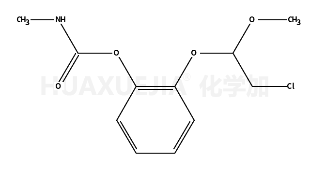 o-(2-chloro-1-methoxyethoxy)phenyl methylcarbamate