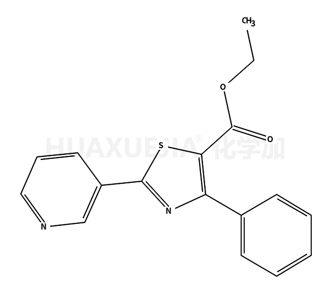 Ethyl 4-phenyl-2-(pyridin-3-yl)thiazole-5-carboxylate