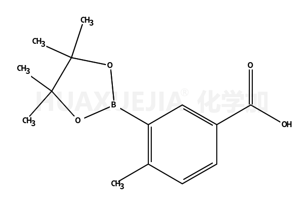 4-甲基-3-(4,4,5,5-四甲基-[1,3,2]二噁硼烷-2-基)苯甲酸