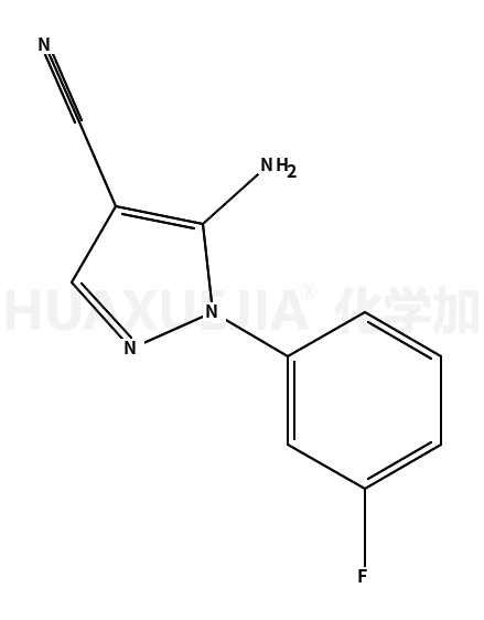 5 -氨基- 1 -（3 -氟苯基）- 1H -吡唑-4-甲腈