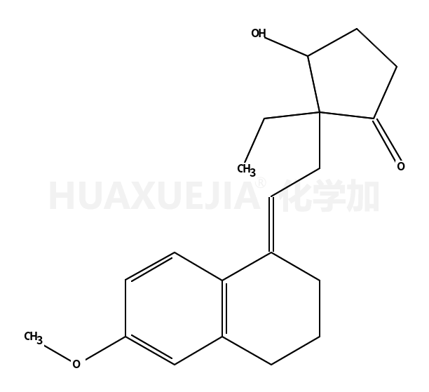 [2R-[2α(E),3&#x3B2]]-2-[2-(3,4-二氢-6-甲氧基-1(2H)-亚萘基)乙基]-2-乙基-3-羟基环戊烷-1-酮