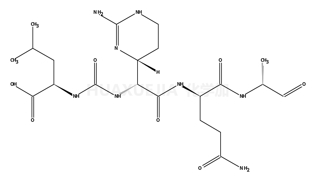 (2S)-2-[(4S)-2-氨基-1,4,5,6-四羟基4-嘧啶基]-N-[[[(1S)-1-羰基-3-甲基丁基]氨基]羰基]甘氨酰-N1-[(1S)-1-甲基-2-氧乙基-L-谷氨酸甲酰胺