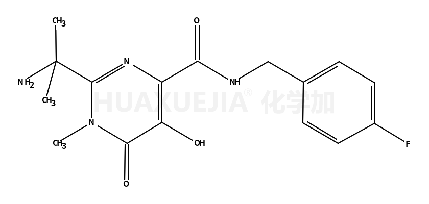 2-(1-氨基-1-甲基乙基)-N-[(4-氟苯基)甲基]-5-羟基-1-甲基-6-氧代-1,6-二氢嘧啶-4-甲酰胺