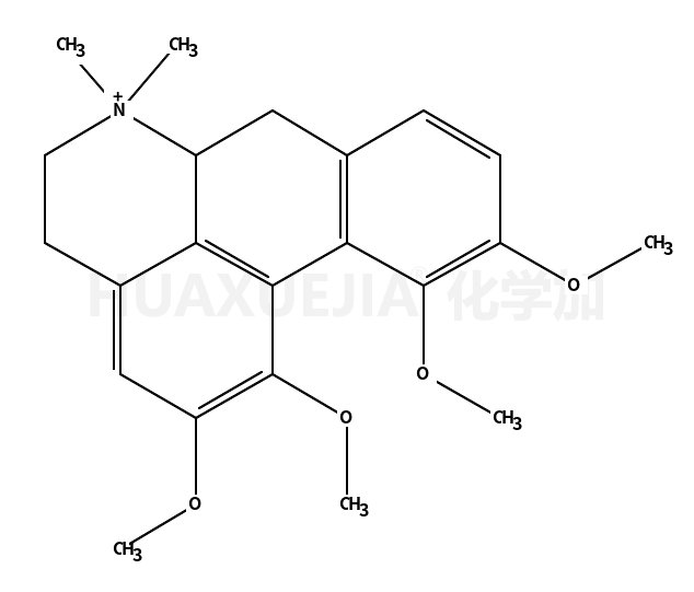 (6aS)-1,2,10,11-tetramethoxy-6,6-dimethyl-5,6,6a,7-tetrahydro-4H-dibenzo[de,g]quinoline-6-ium