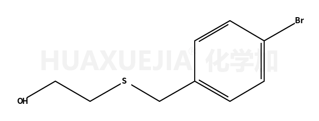 2-[(4-bromophenyl)methylsulfanyl]ethanol