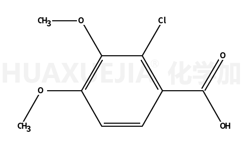 2-氯-3,4-二甲氧基苯甲酸