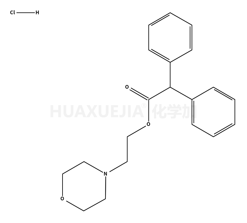 2-morpholin-4-ium-4-ylethyl 2,2-diphenylacetate,chloride