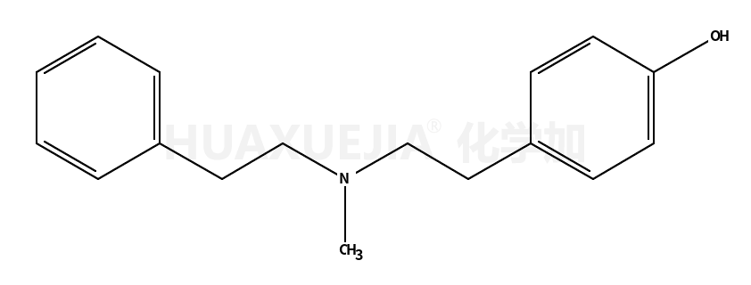 4-[2-[methyl(2-phenylethyl)amino]ethyl]phenol