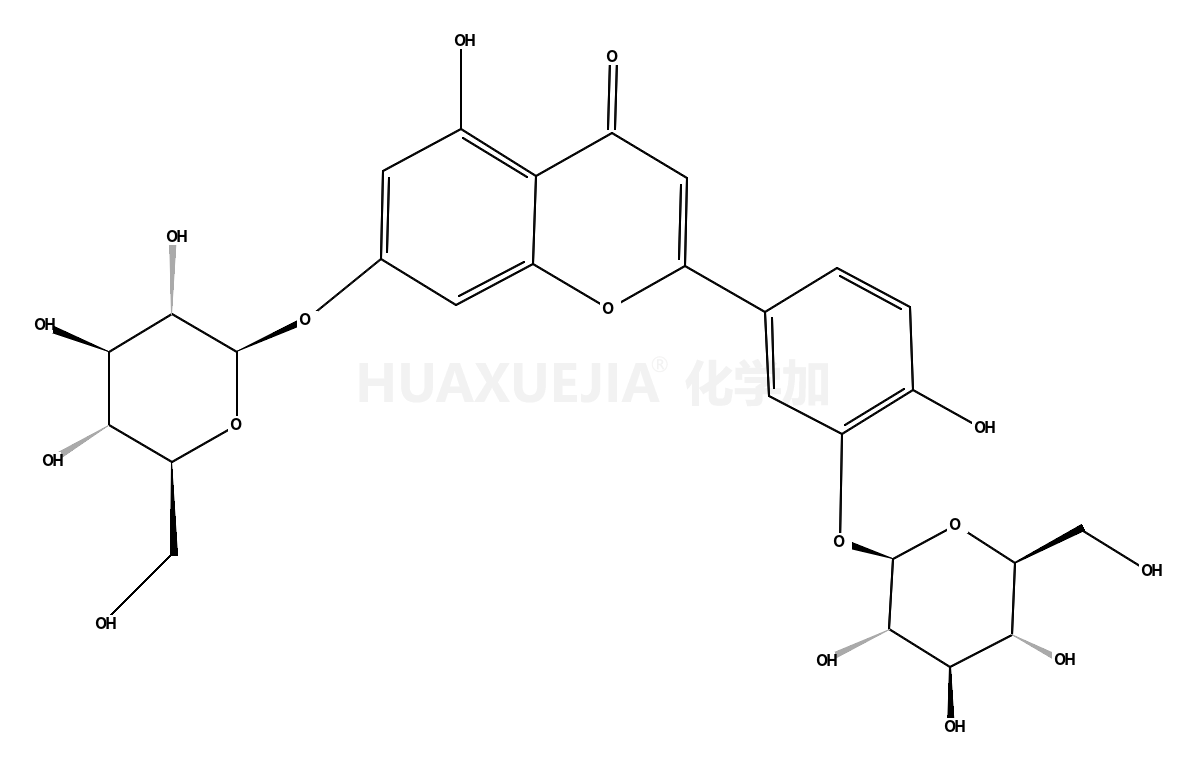 藤黄菌素-3’,7-二-O-葡糖苷