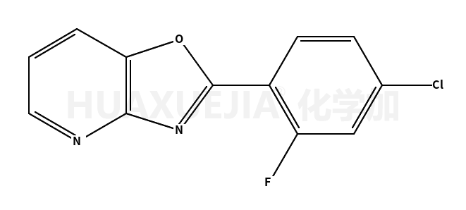 2-(4-chloro-2-fluorophenyl)-[1,3]oxazolo[4,5-b]pyridine