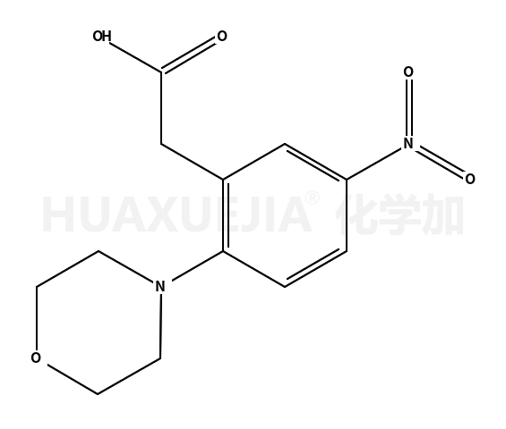 2-(2-morpholin-4-yl-5-nitrophenyl)acetic acid