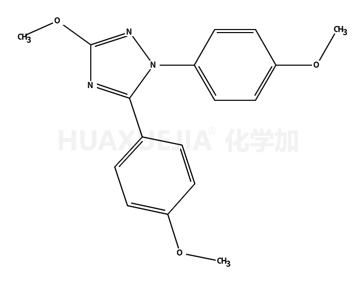 3-methoxy-1,5-bis(4-methoxyphenyl)-1H-1,2,4-triazole