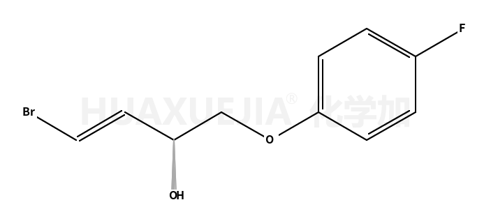  	(2S,3E)-4-Bromo-1-(4-fluorophenoxy)-3-buten-2-ol