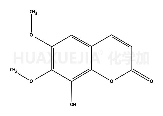 8-hydroxy-6,7-dimethoxychromen-2-one