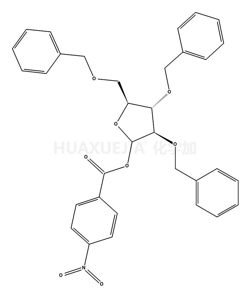 2,3,5-三-O-苄基-D-阿拉伯呋喃糖-1-(4-硝基苯甲酸酯)