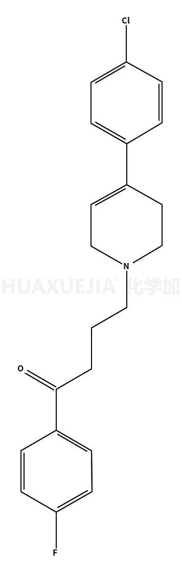 4-[4-(4-氯苯基)-3,6-二氢-1(2H)-吡啶基]-1-(4-氟苯基)-1-丁酮