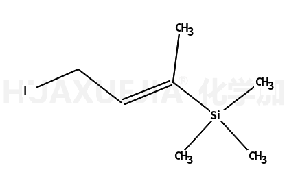 ((E)-3-碘-1-甲基丙烯基)-三甲基硅烷