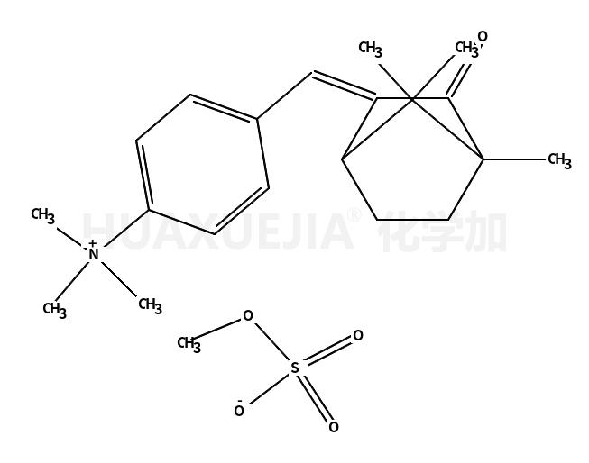 硫酸甲基N,N,N-三甲基-4-[(4,7,7-三甲基-3-羰基二环[2.2.1]庚-2-亚基)甲基]苯胺基正离子