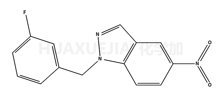 1-[(3-氟苯基)甲基]-5-硝基-1H-吲唑