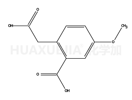 2-羧甲基-5-甲氧基苯甲酸