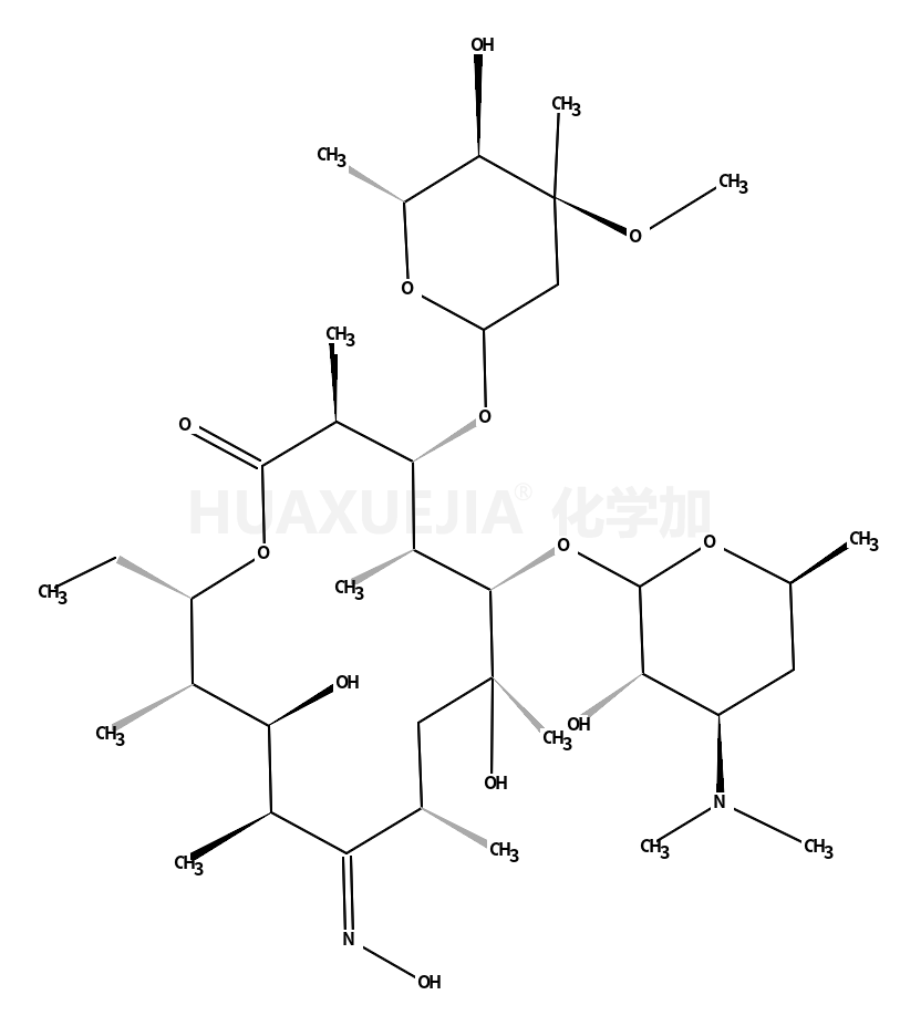 12-Deoxyerythromycin 9-Oxime