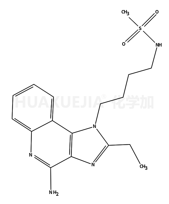 N-[4-(4-amino-2-ethylimidazo[4,5-c]quinolin-1-yl)butyl]methanesulfonamide