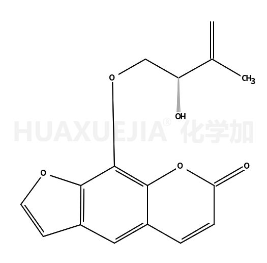 9-(2-hydroxy-3-methylbut-3-enoxy)furo[3,2-g]chromen-7-one