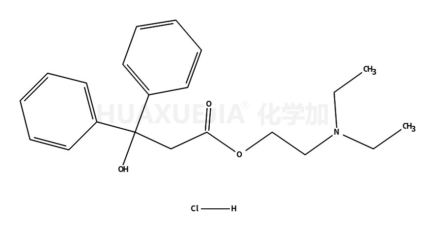 2-(diethylamino)ethyl 3-hydroxy-3,3-diphenylpropanoate,hydrochloride
