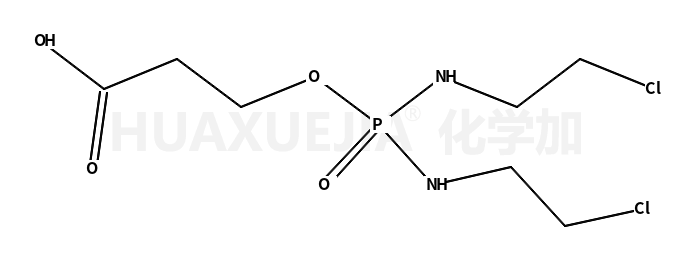 3-bis(2-chloroethylamino)phosphoryloxypropanoic acid