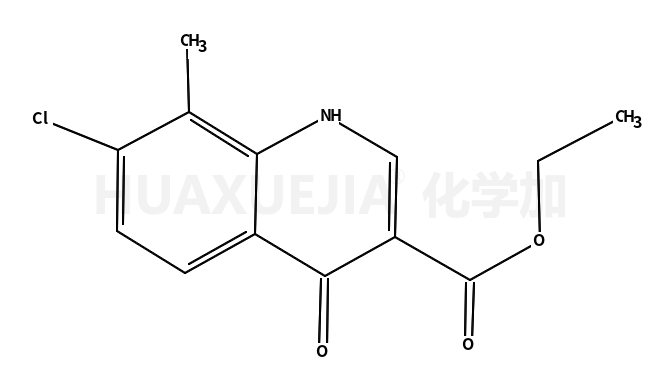 7-氯-4-羟基-8-甲基喹啉-3-羧酸乙酯