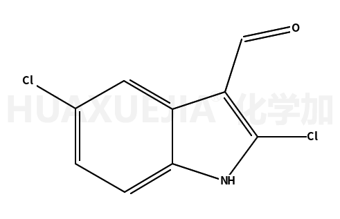 2,5-二氯-1H-吲哚-3-羧醛