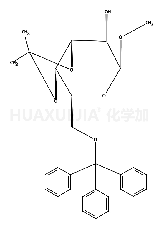 Methyl 3,4-O-isopropylidene-6-O-triphenylmethyl-α-D-galactopyranoside